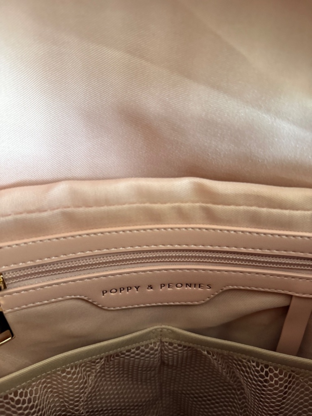Poppy & Peonies Commuter Backpack Black - Picture 3 of 8